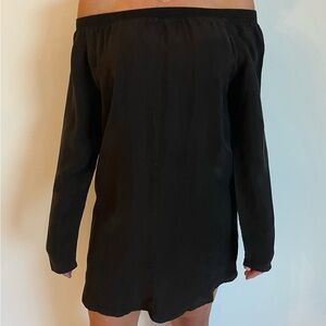 Hard Tail Black Off-Shoulder Dress